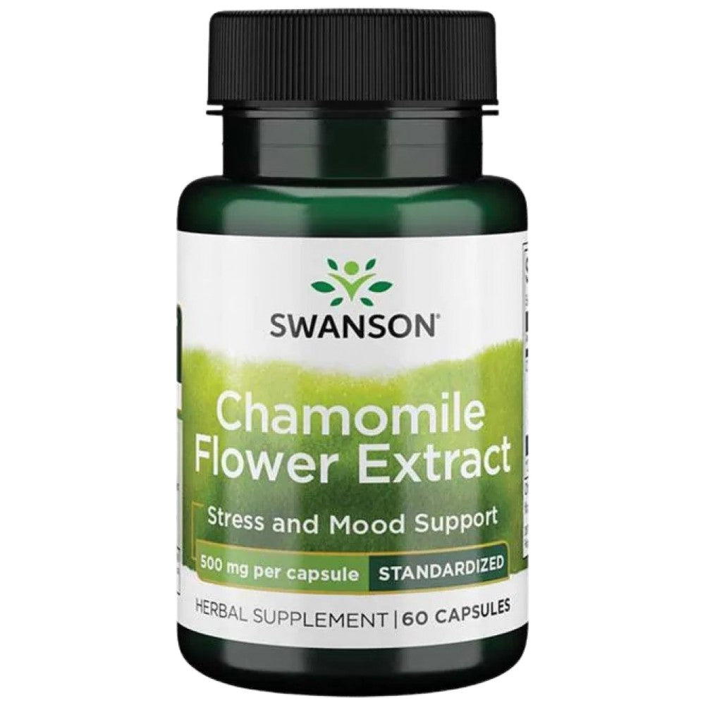 SWANSON Chamomile Flower Extract 500 mg Standardized Apigenin - Лайка екстракт с апигенин