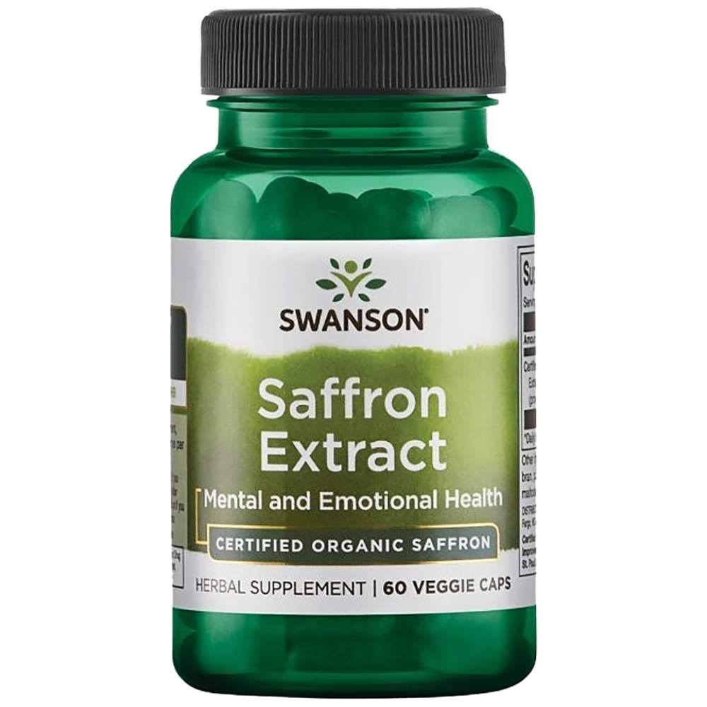 SWANSON Saffron Extract 2% Safranal 30 mg - Шафран екстракт 30 mg