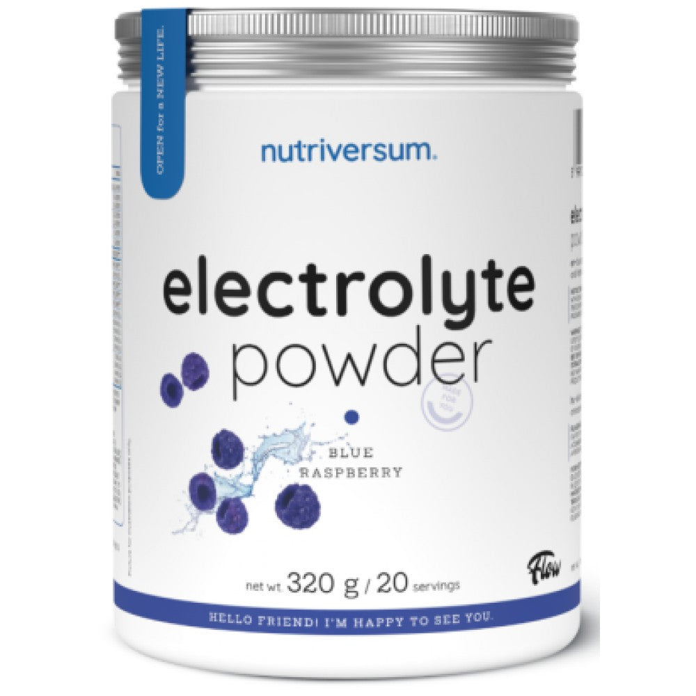 Nutriversum Electrolyte Powder with BCAA, L-Carnitine & Green Tea - Електролити с BCAA и карнитин