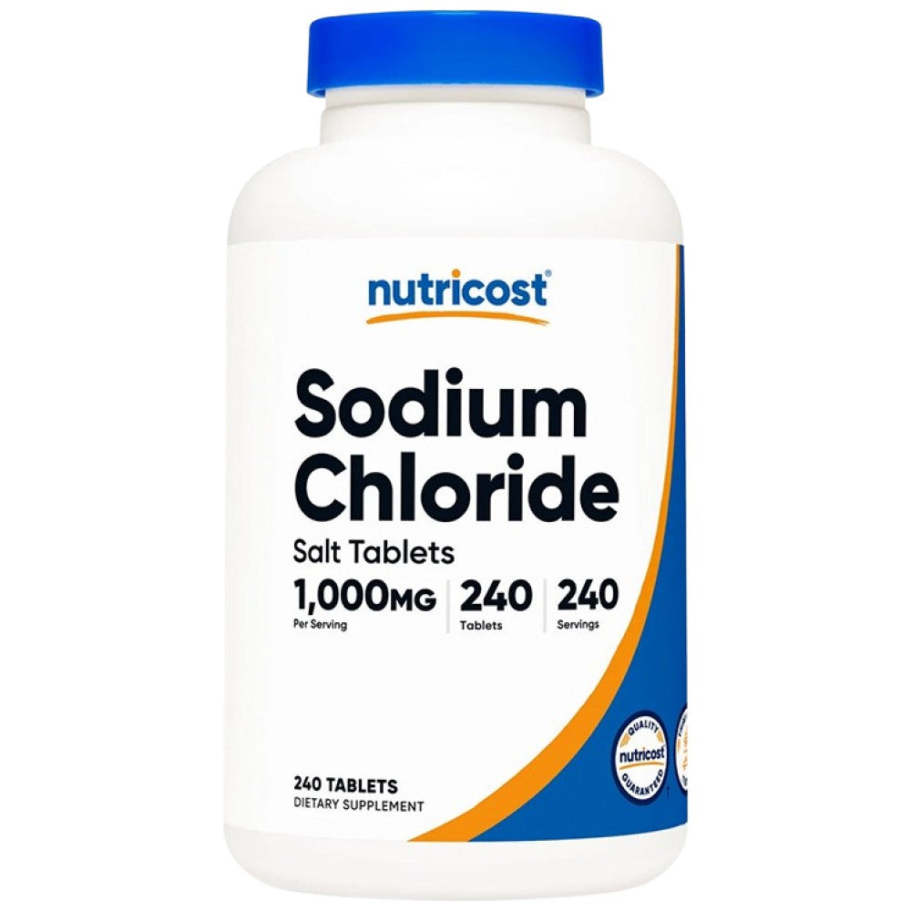 Nutricost Sodium Chloride 1000 mg - Натриев хлорид 1000 mg