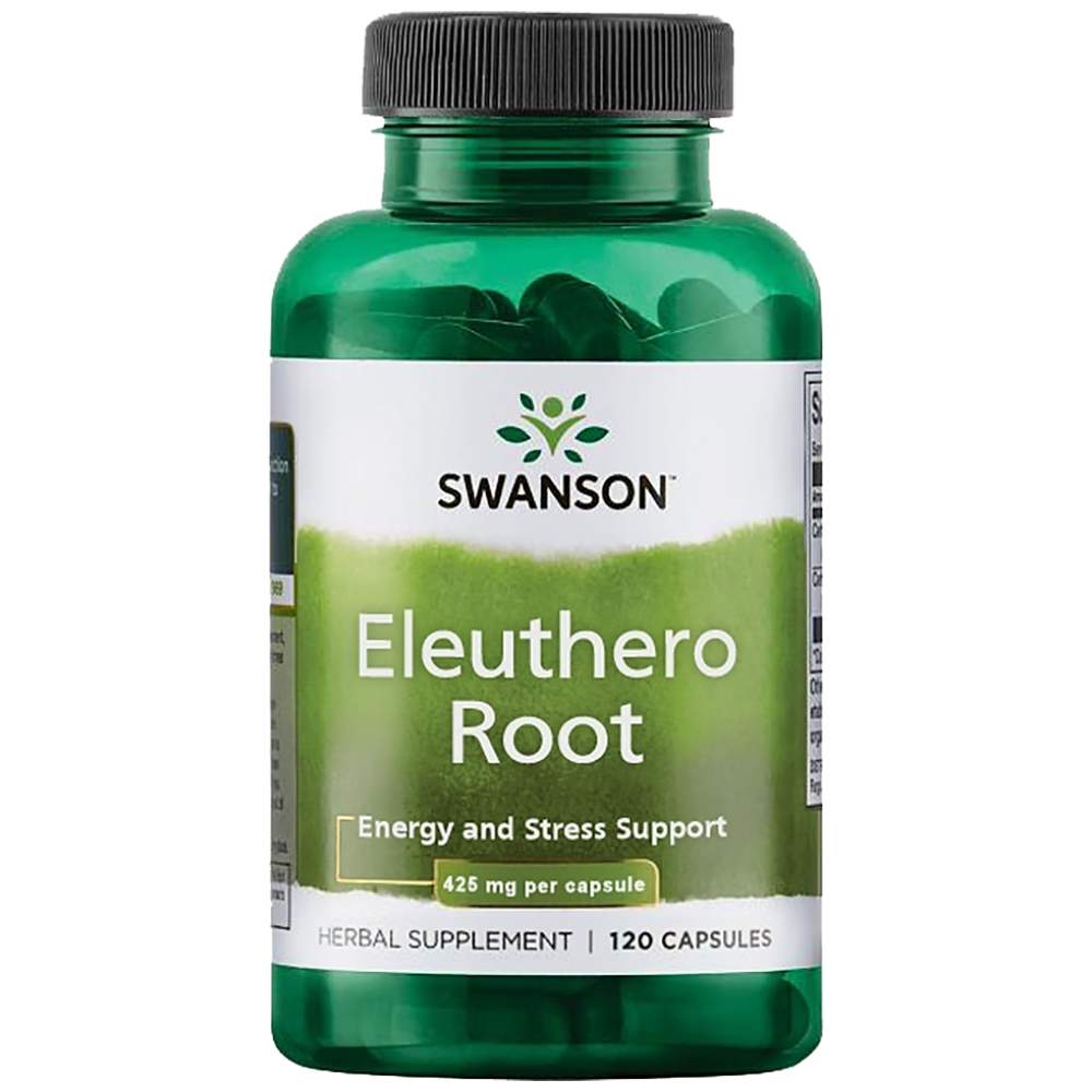 SWANSON Eleuthero Root 425 mg - Сибирски женшен 425 mg