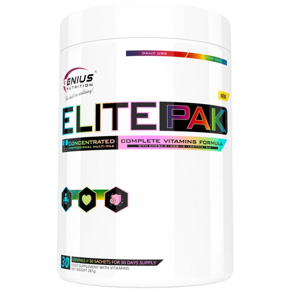 Genius Nutrition Elite Pak - Витаминно-минерален пакет