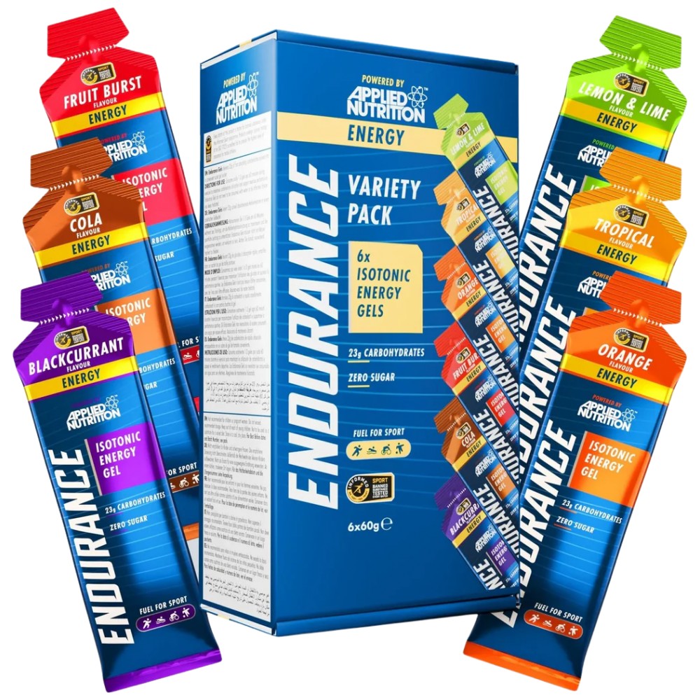 Applied Nutrition Endurance Isotonic Energy Gel Variety Pack - Изотоничен енергиен гел микс