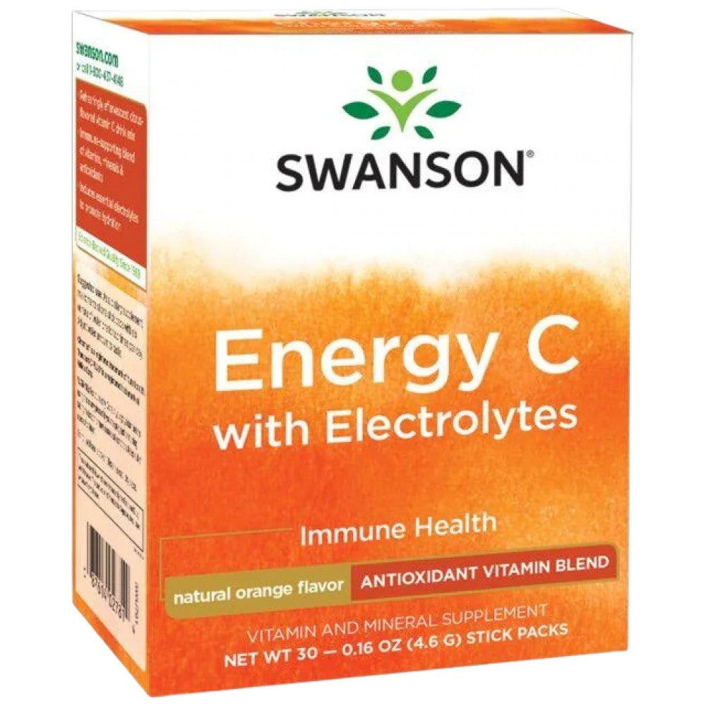 SWANSON Energy C with Electrolytes - Витамин C с електролити