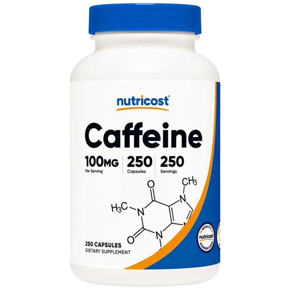 Nutricost Caffeine 100 mg - Кофеин 100 mg