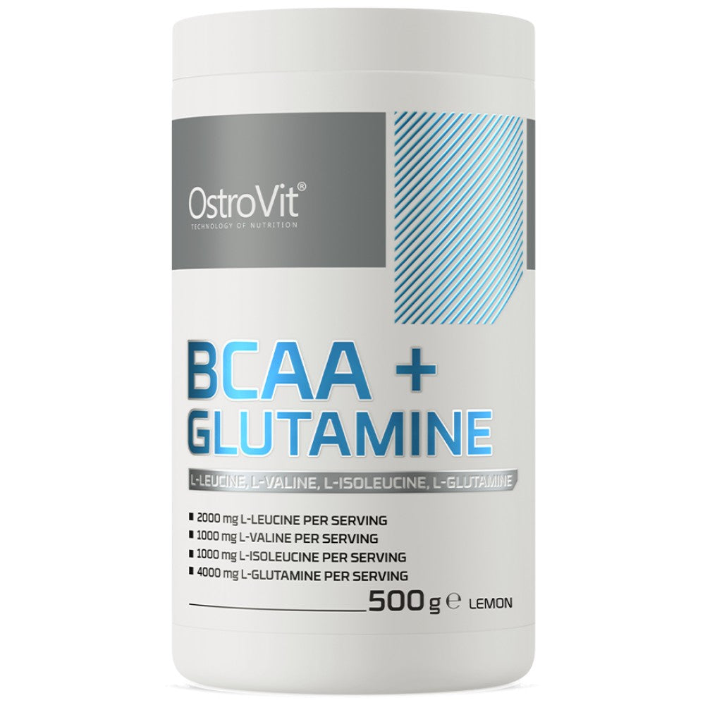 OstroVit BCAA + Glutamine Powder - BCAA с глутамин на прах