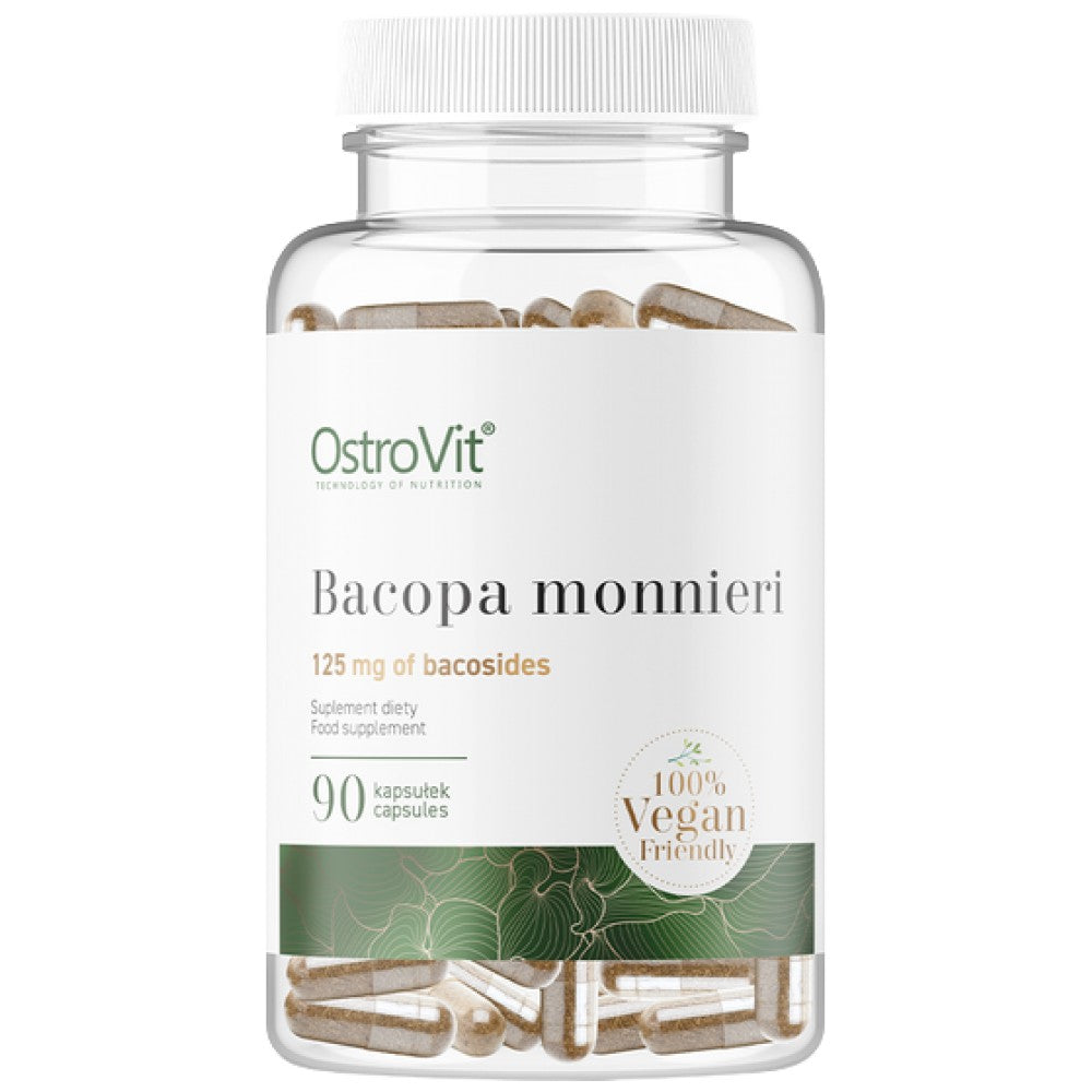 OstroVit Bacopa Monnieri Vege - Бакопа за памет и концентрация