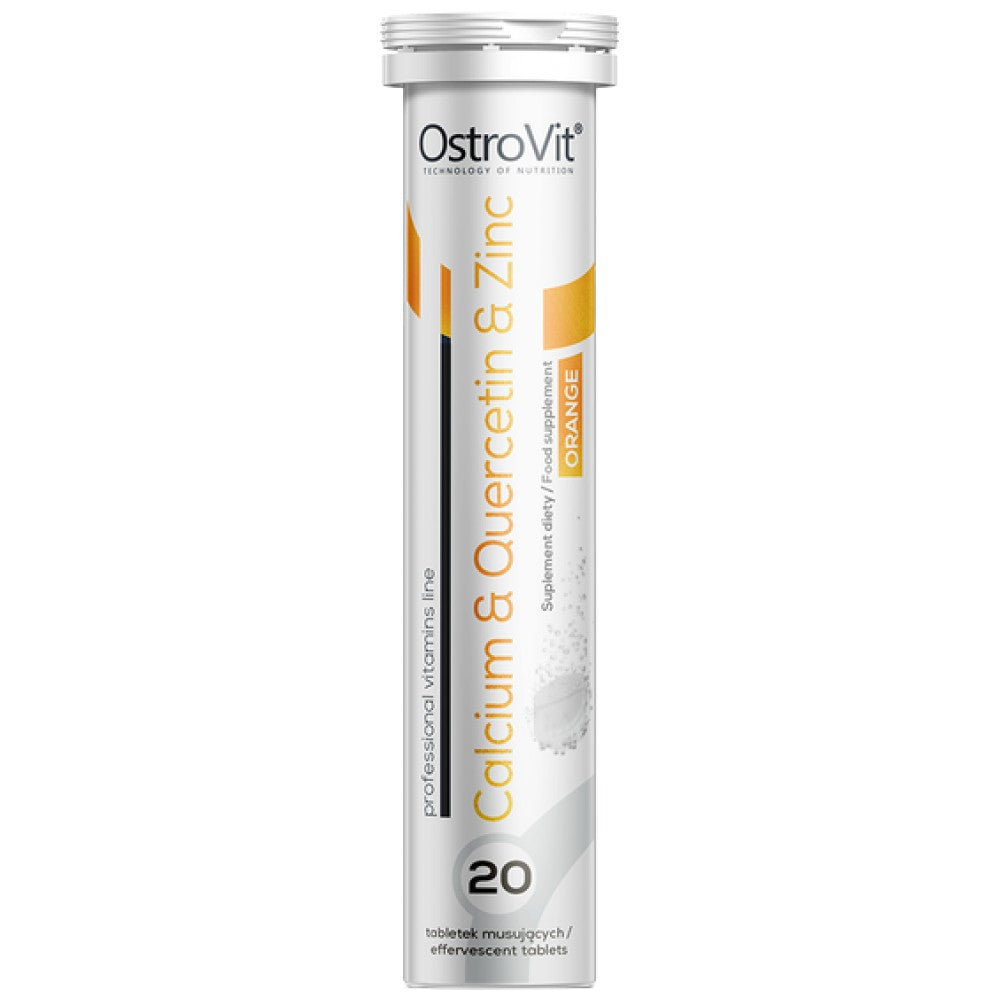OstroVit Calcium + Quercetin + Zinc Effervescent - Калций, Кверцетин и Цинк ефервесцентни