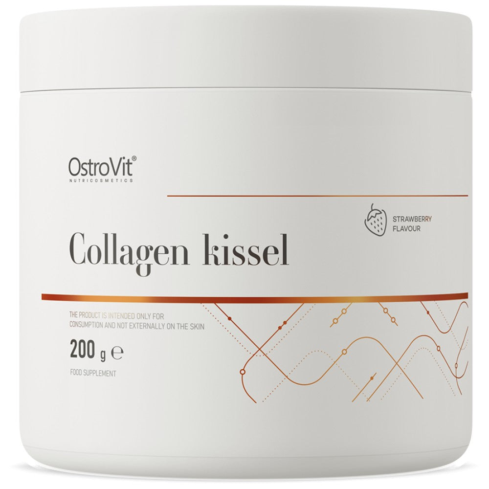 OstroVit Collagen Kissel Fish Collagen Peptides with Erythritol - Колаген кисел с рибен колаген