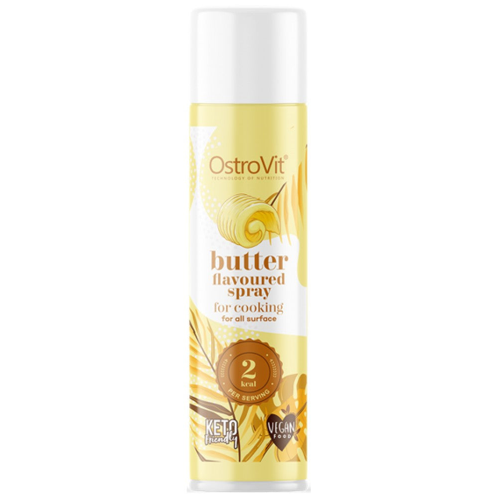 OstroVit Cooking Spray Butter - Спрей за готвене с вкус на масло