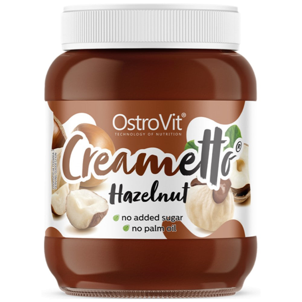 OstroVit Creametto Chocolate Hazelnut - Протеинов крем шоколад и лешник