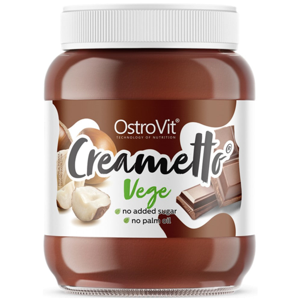 OstroVit Creametto Vege Chocolate Hazelnut - Веган протеинов крем шоколад и лешник