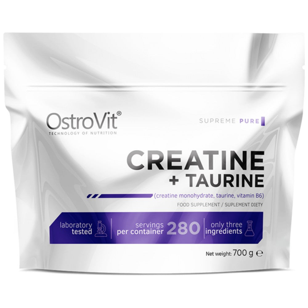 OstroVit Creatine Monohydrate + Taurine Powder - Креатин монохидрат с таурин