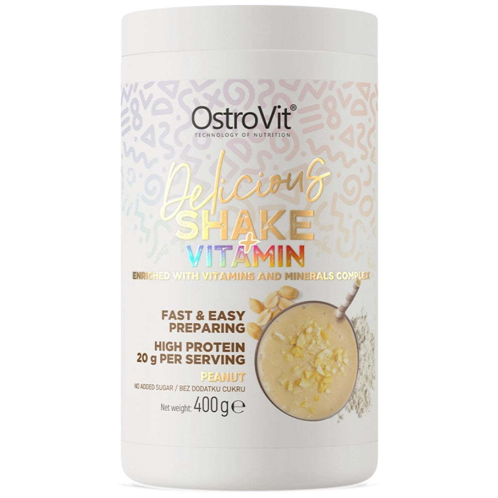 OstroVit Delicious Shake + Vitamin - Заместител на хранене с витамини