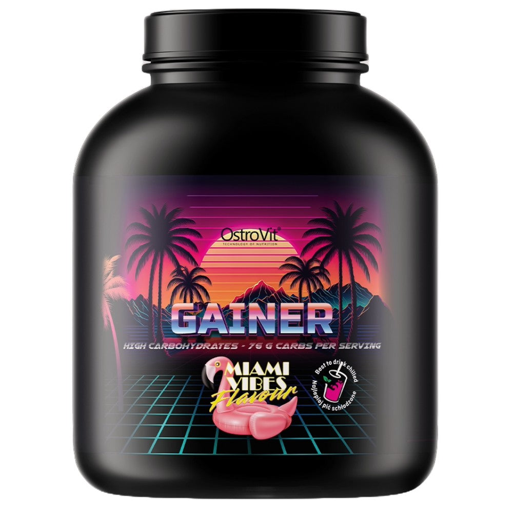 OstroVit Gainer High Carb Low Fat Miami Vibes Limited Edition - Гейнър с висок въглехидрат