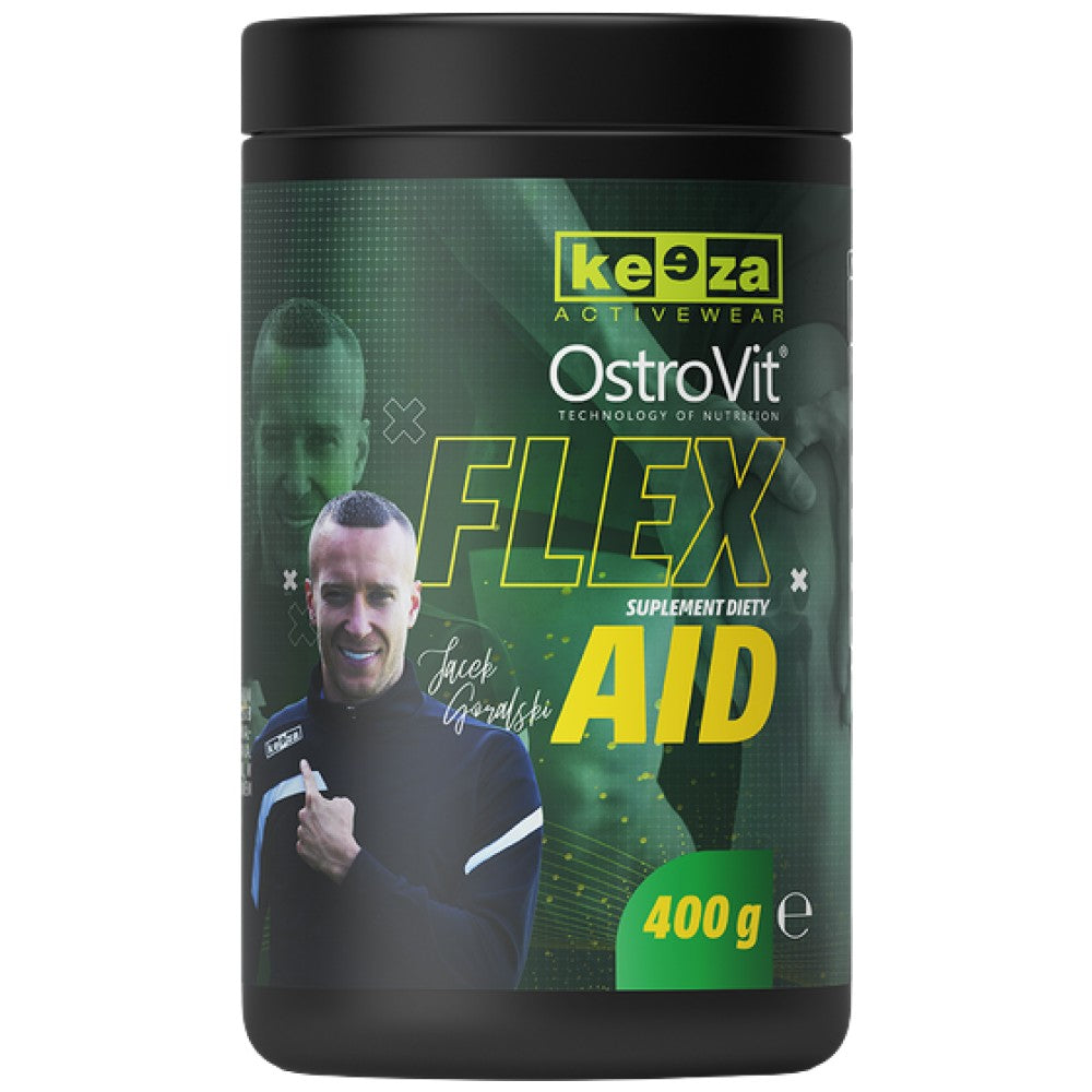 OstroVit Flex Aid KEEZA Collagen + Glucosamine, Chondroitin, MSM - Колаген за стави с глюкозамин