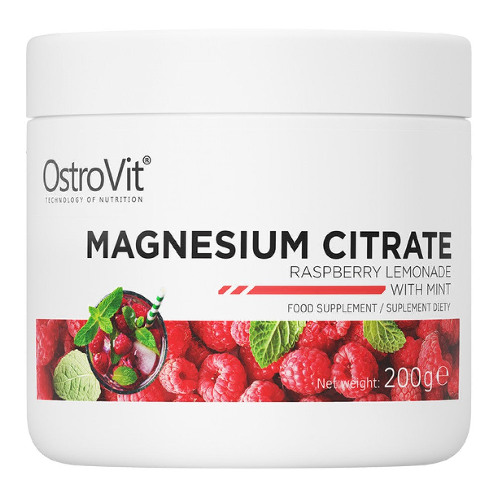 OstroVit Magnesium Citrate Powder Flavored - Магнезиев цитрат на прах с вкус