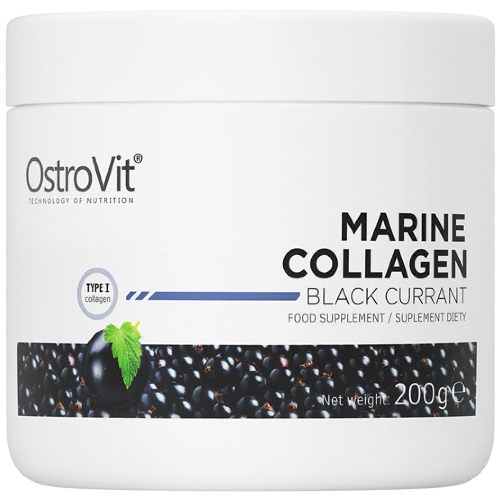 OstroVit Marine Collagen Hydrolyzed Fish Collagen Powder - Морски колаген на прах