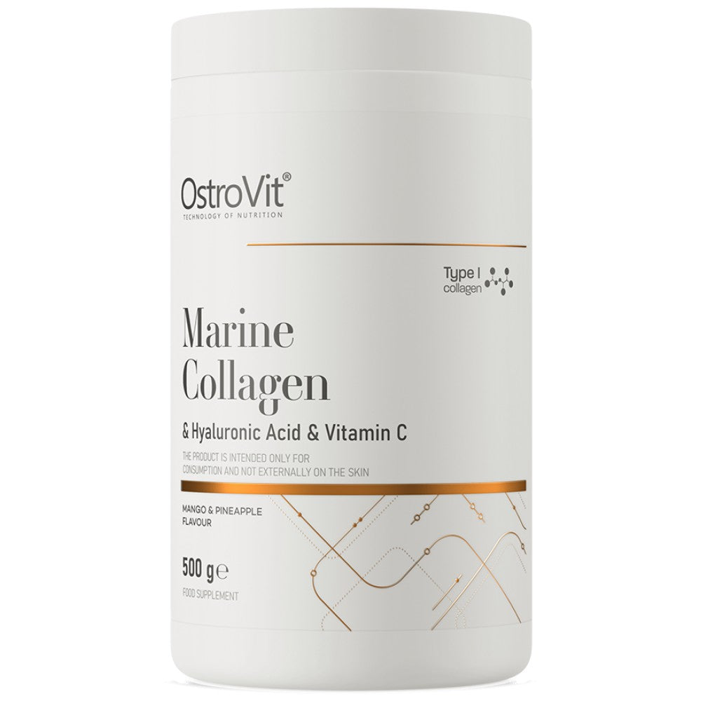 OstroVit Marine Collagen & Hyaluronic Acid Powder - Морски колаген с хиалурон