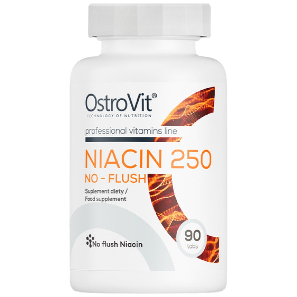 OstroVit Niacin 250 No-Flush - Ниацин без зачервяване 250 mg