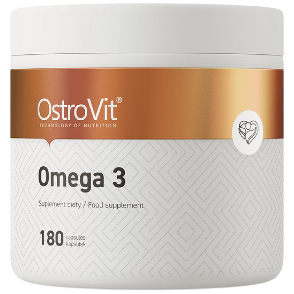 OstroVit Omega 3 1000 mg - Омега 3 рибено масло 1000 mg