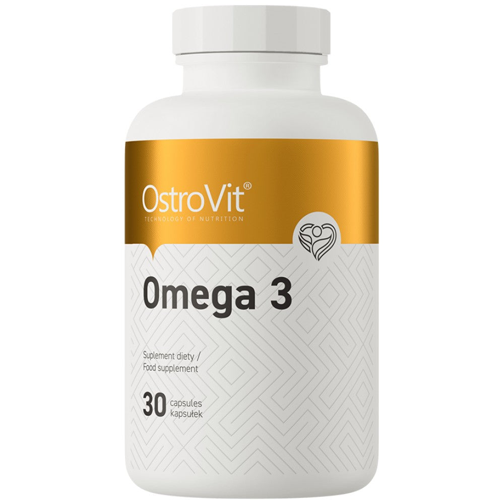 OstroVit Omega 3 1000 mg - Омега 3 рибено масло 1000 mg