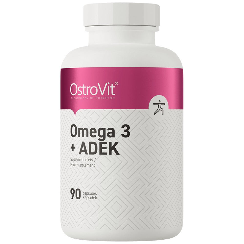 OstroVit Omega 3 + ADEK - Омега 3 с витамини A, D, E, K