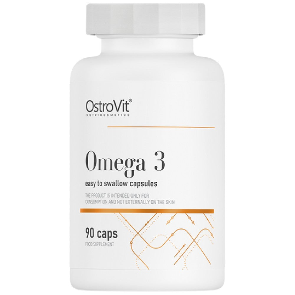 OstroVit Omega 3 500 mg Easy To Swallow - Омега 3 рибено масло 500 mg