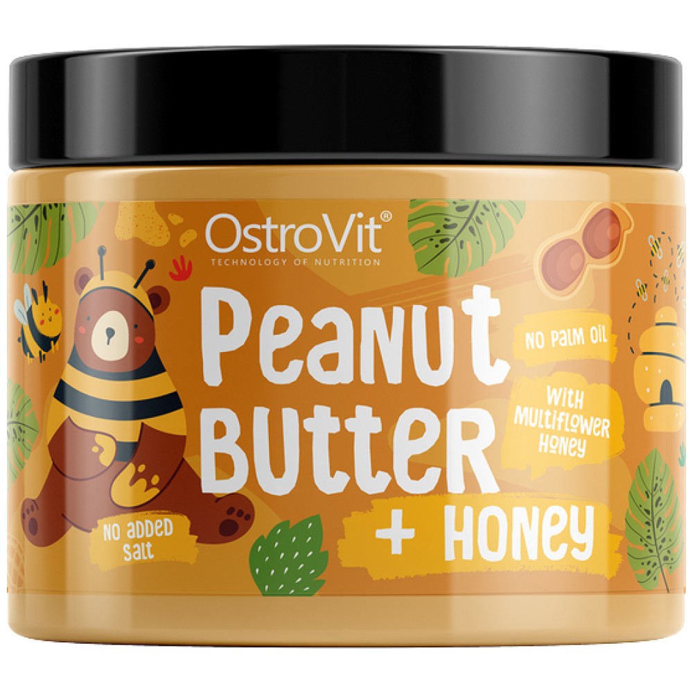 OstroVit Peanut Butter + Honey - Фъстъчено масло с мед