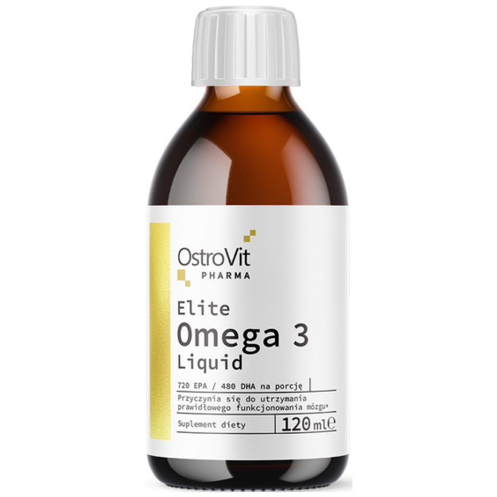 OstroVit Elite Omega 3 Liquid 60% EPA + DHA - Течно рибено масло 60%