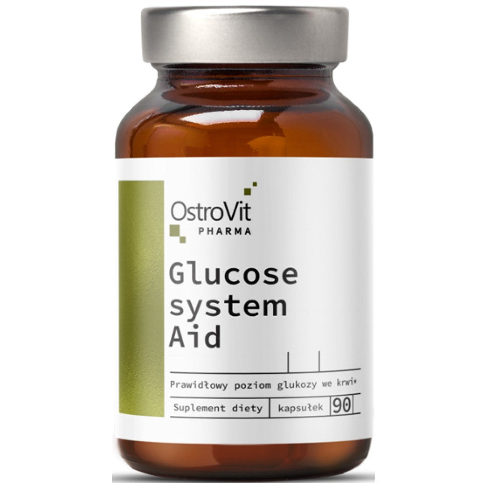 OstroVit Glucose System Aid with Berberine, Alpha Lipoic Acid, Cinnamon & Mulberry - Формула за кръвна захар с берберин