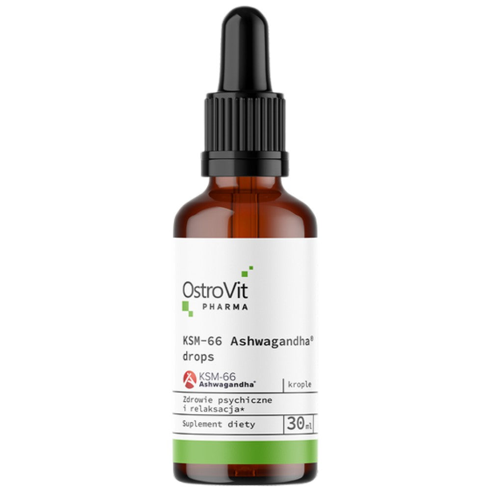 OstroVit KSM-66 Ashwagandha Drops - Ашваганда KSM-66 капки