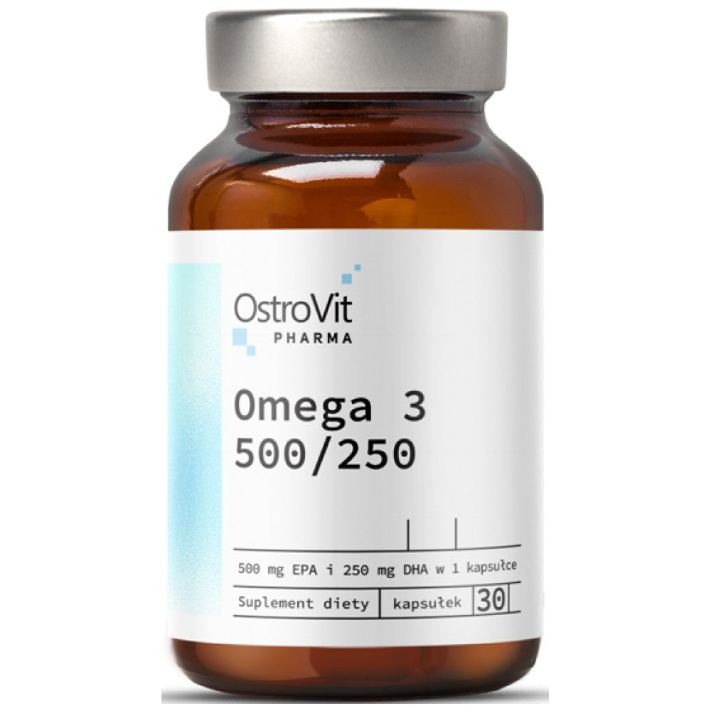 OstroVit Omega 3 500/250 - Омега 3 рибено масло 500/250