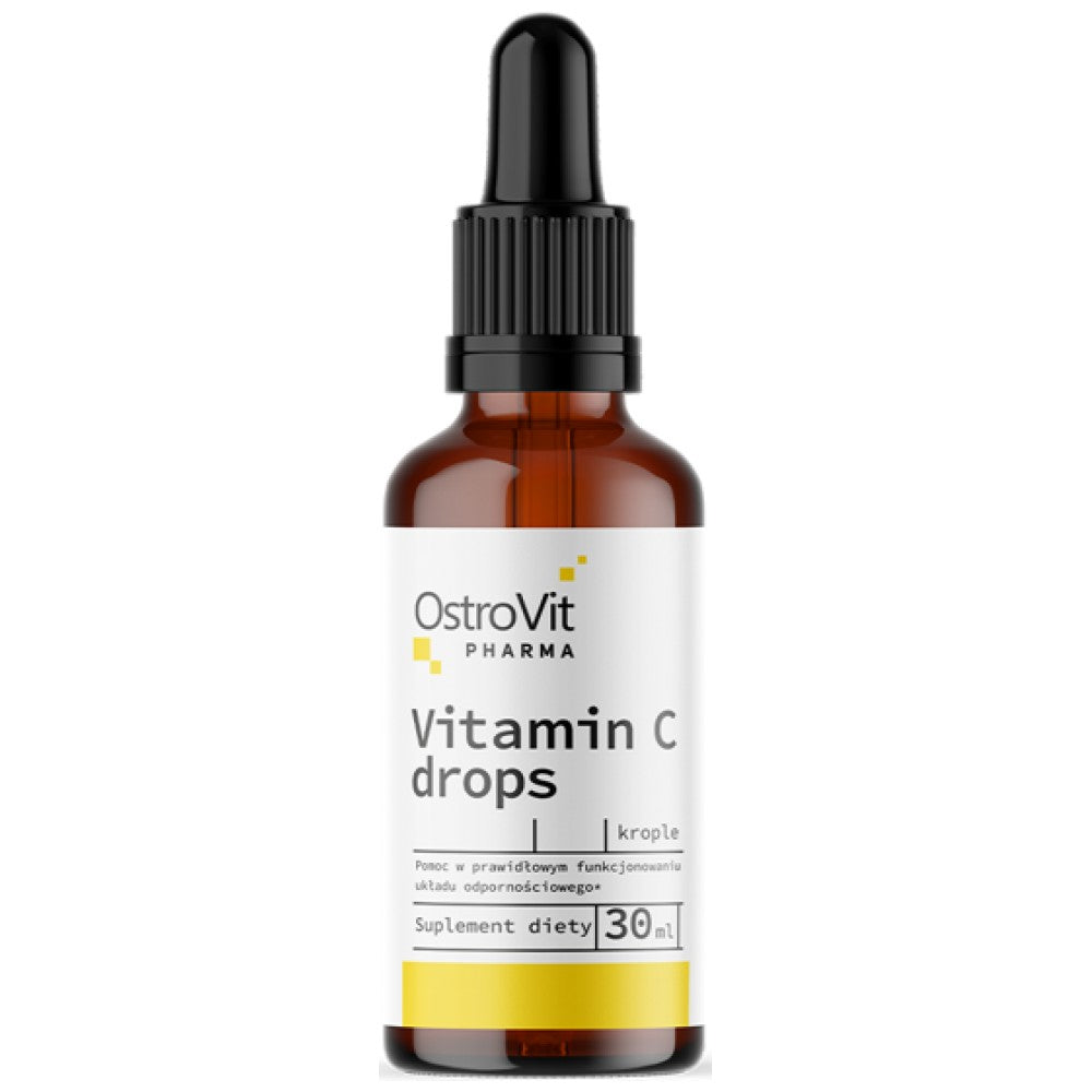 OstroVit Vitamin C Liquid Drops - Течен Витамин С на капки