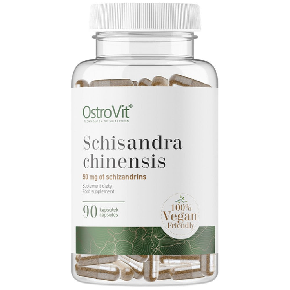 OstroVit Schisandra Chinensis 500 mg Vege - Шизандра 500 mg (Веган)