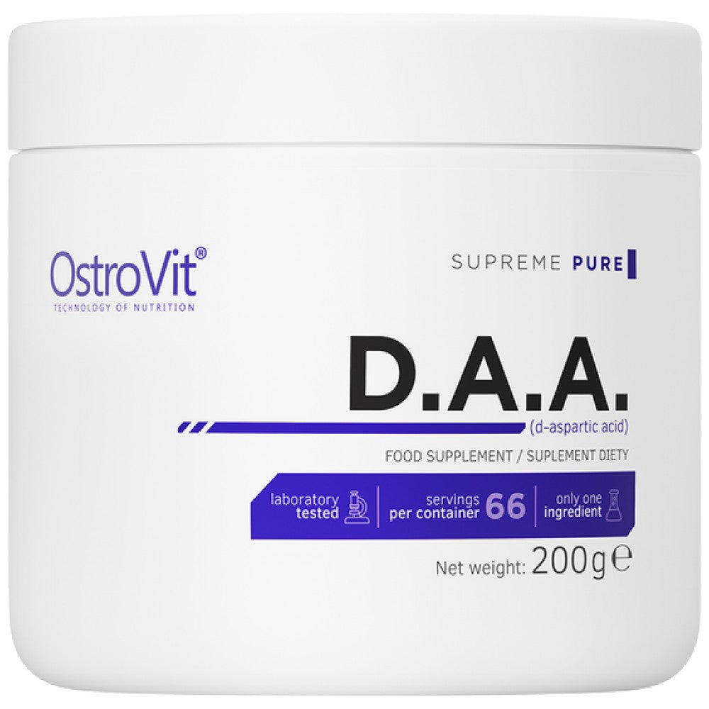 OstroVit D-Aspartic Acid DAA Powder - Д-Аспарагинова киселина на прах