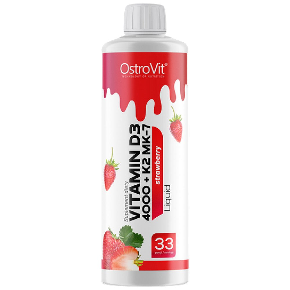 OstroVit Vitamin D3 + K2 Liquid - Течен Витамин Д3 с К2