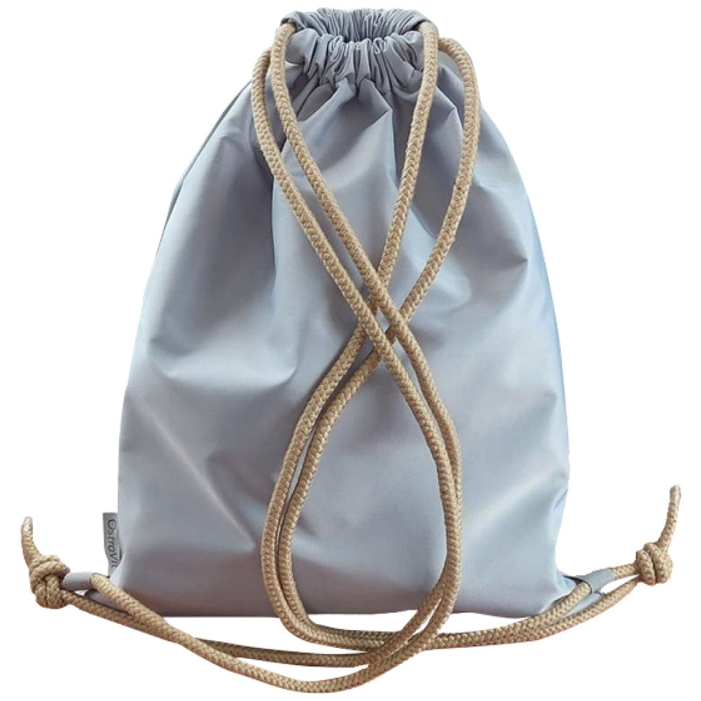 Waterproof Thick String Backpack | Водоустойчива мешка с дебели връзки - Сива
