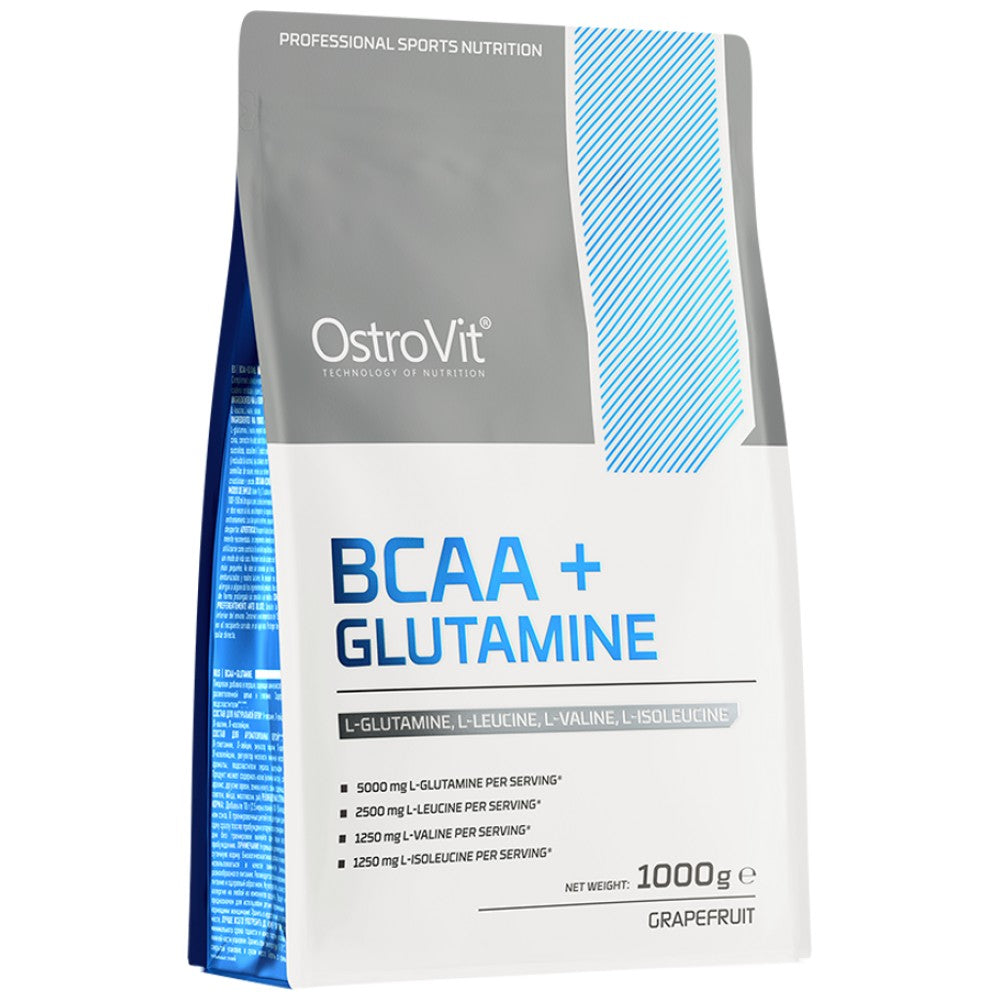 OstroVit BCAA + Glutamine Powder - BCAA с глутамин на прах