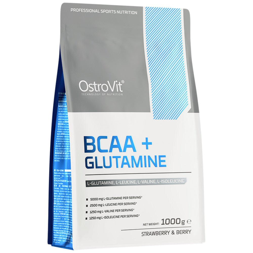 OstroVit BCAA + Glutamine Powder - BCAA с глутамин на прах