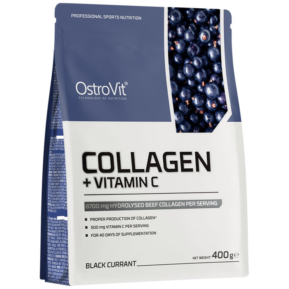 OstroVit Collagen + Vitamin C Powder - Колаген с Витамин С на прах