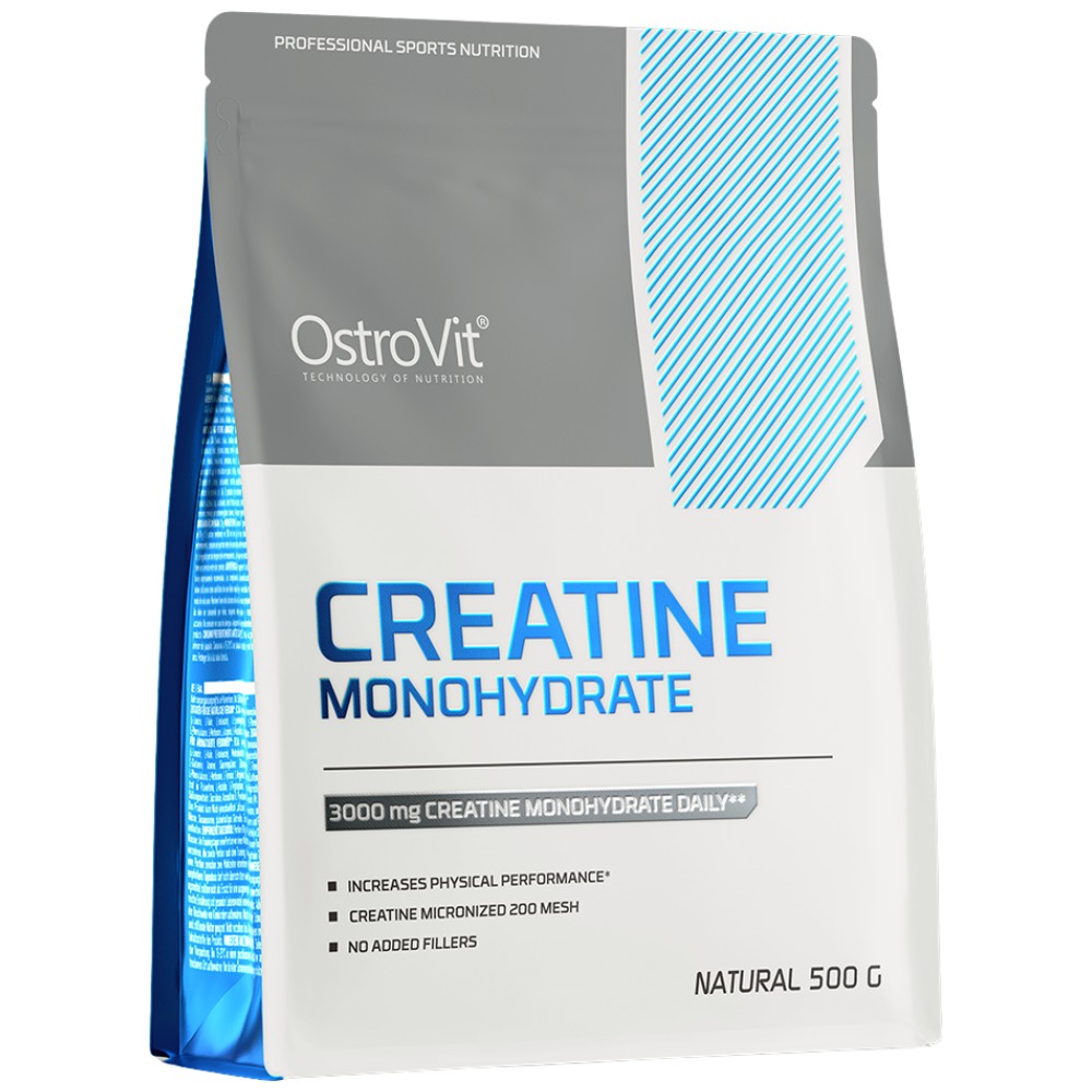 OstroVit Creatine Monohydrate Powder Micronized - Микронизиран креатин монохидрат на прах