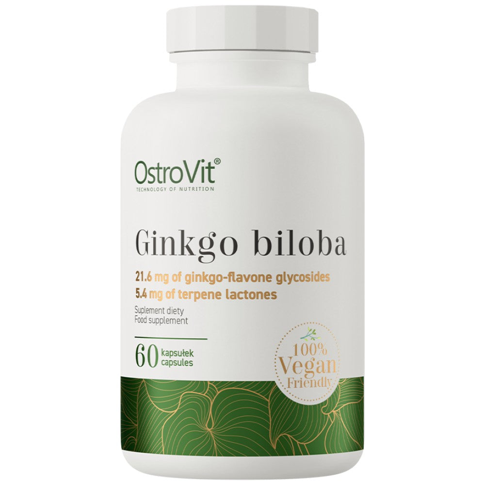 OstroVit Ginkgo Biloba 90 mg Vege - Гинко билоба 90 mg веган
