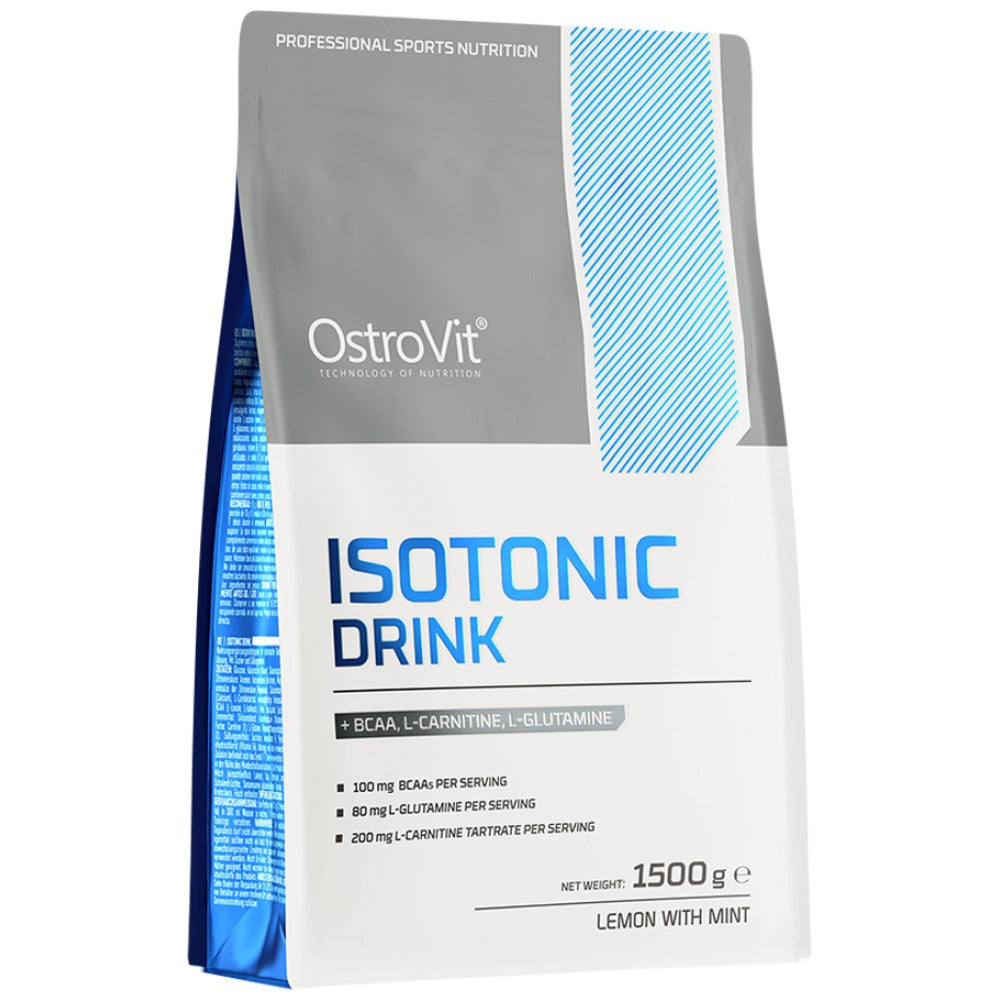 OstroVit Isotonic Powder + BCAA L-Carnitine L-Glutamine - Изотоник с амино