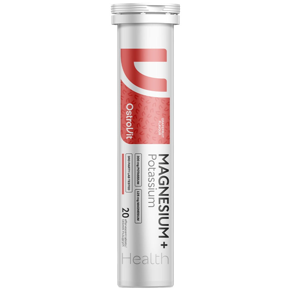 OstroVit Magnesium + Potassium + B6 Effervescent - Магнезий, калий и Б6 ефервесцентни