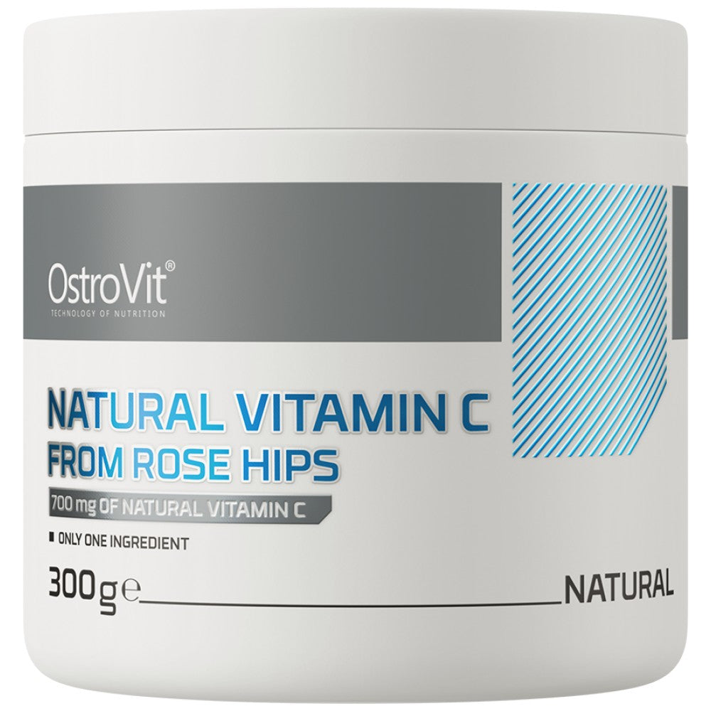 OstroVit Natural Vitamin C Powder from Rose Hips - Натурален Витамин Ц от шипка на прах