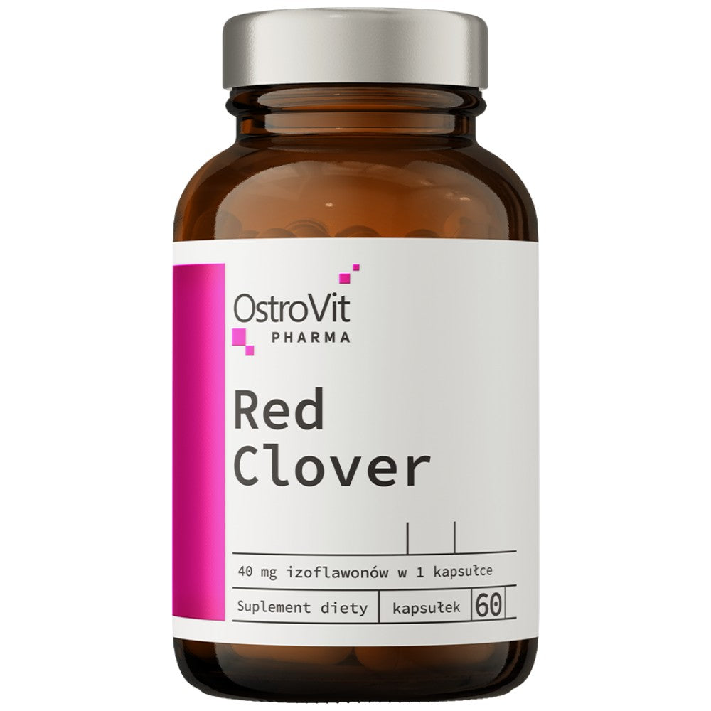 OstroVit Red Clover 500 mg with 8% Isoflavones - Червена детелина 500 mg за жени