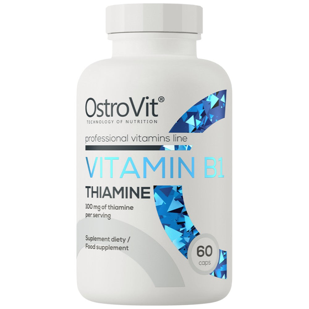 OstroVit Vitamin B1 100 mg Thiamine - Витамин B1 тиамин 100 mg