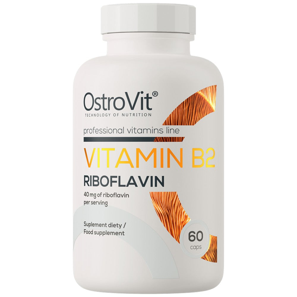 OstroVit Vitamin B2 Riboflavin 40 mg - Витамин B2 рибофлавин 40 mg