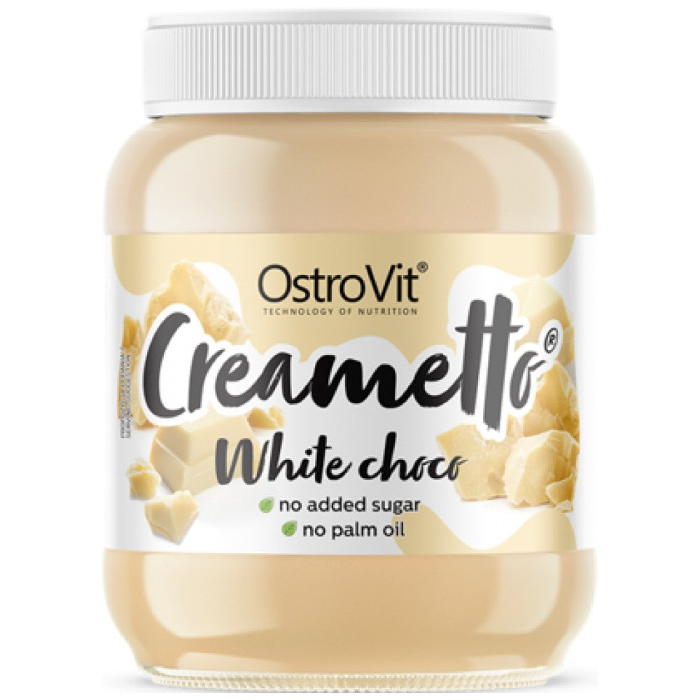 OstroVit Creametto White Chocolate - Протеинов крем бял шоколад